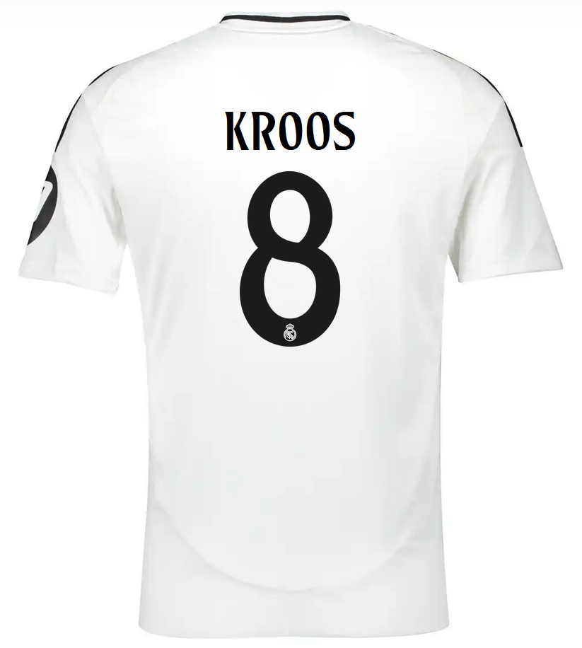 KROOS #8 Real Madrid Home Soccer Jersey 24-25