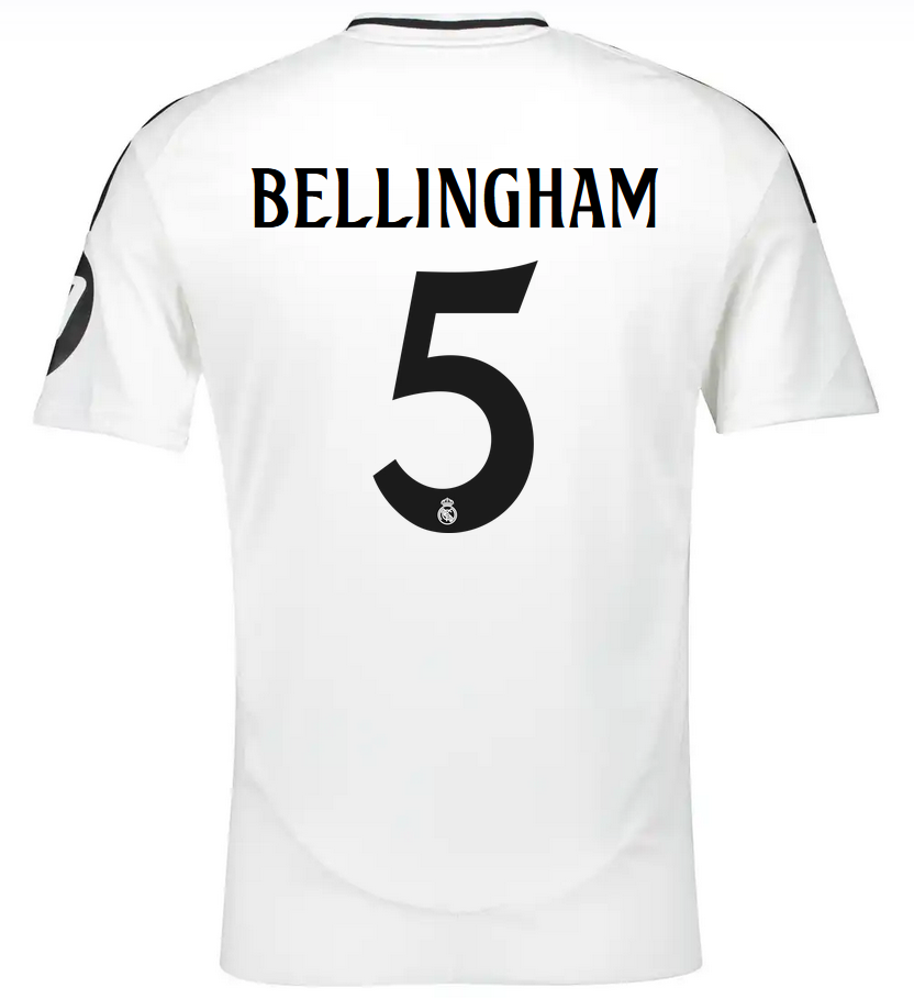 【値下げ交渉可】正規品REAL MADRID BELLINGHAM 5番ジャージ 2023-24 Real Madrid Authentic Third CL Shirt Bellingham #5