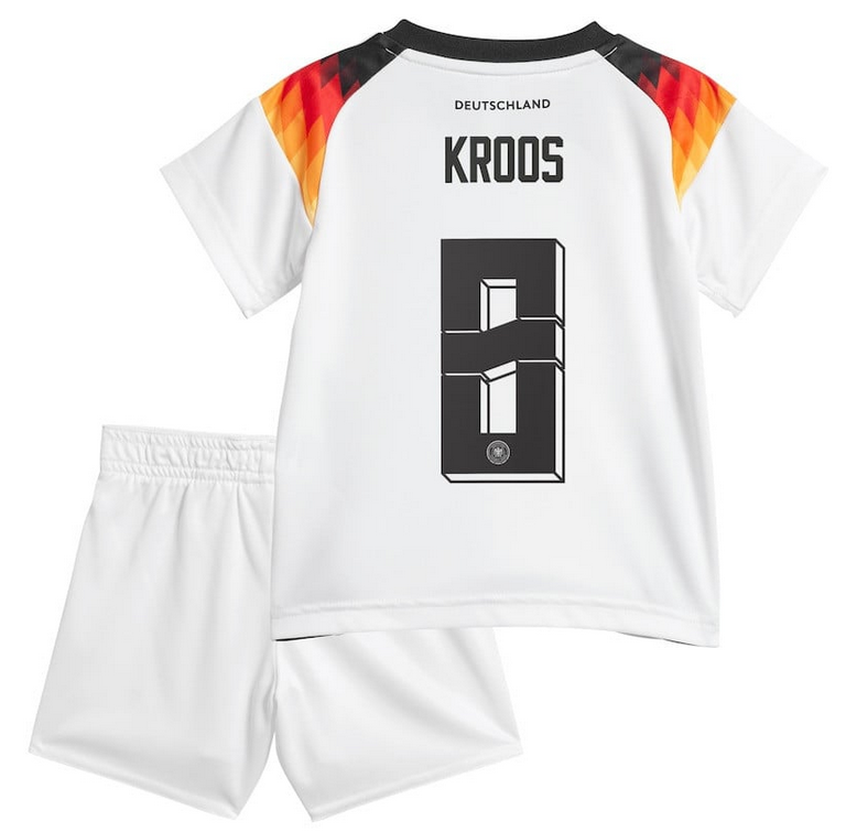 KROOS Germany Euro 2024 Home Jersey Kids Kit