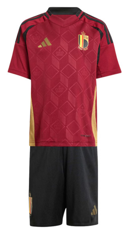 Belgium Euro Home Soccer Kids Kit 2024