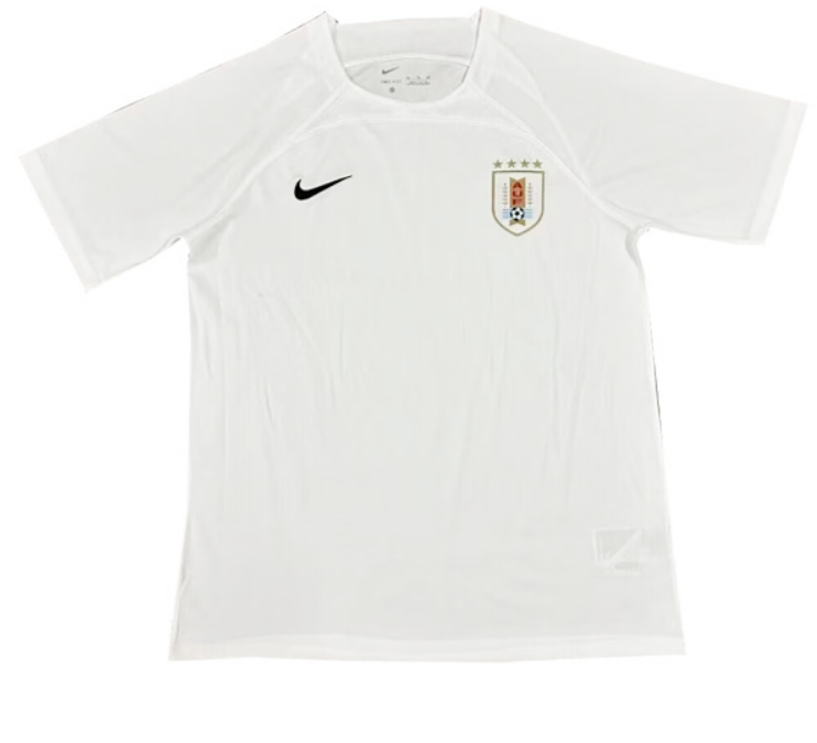 Uruguay Makeshift All White Jersey 2024