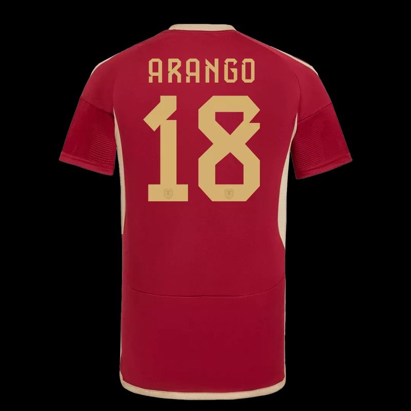 Venezuela Home Soccer Jersey 2024 ARANGO #18