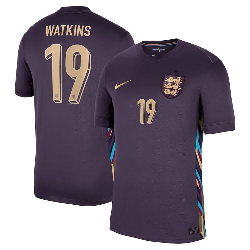 Ollie Watkins England Euro Cup Away Navy Jersey 2024