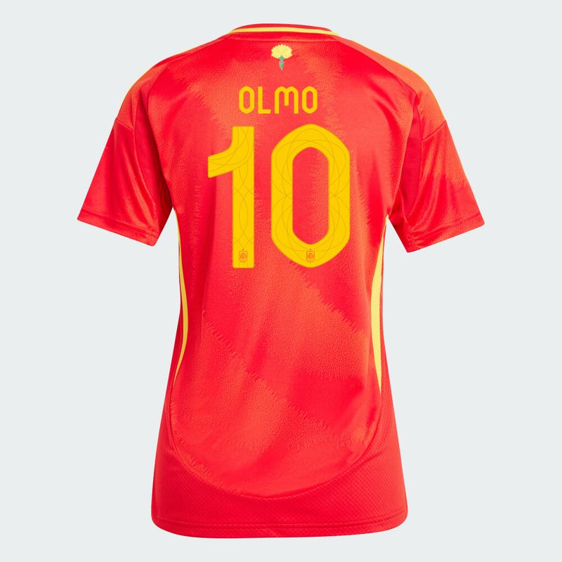 Spain Euro Cup Home Women's Jersey 2024 OLMO #10