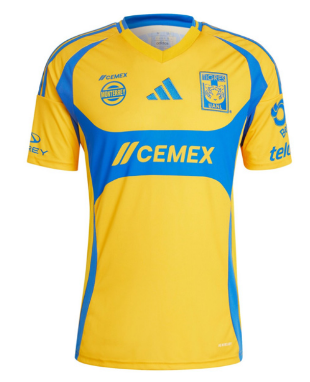 Tigres UANL Home Soccer Jersey 24-25
