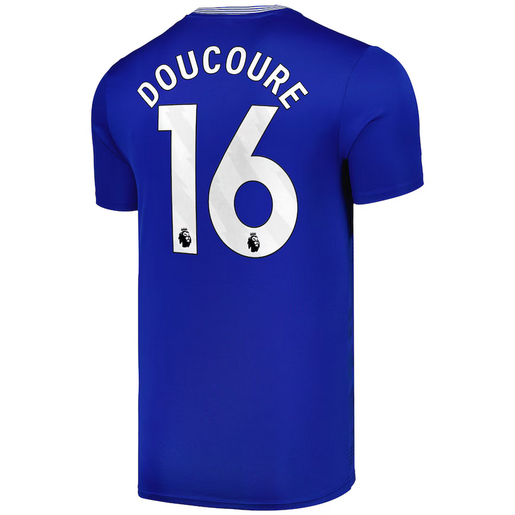 Doucoure #16 Everton Home Soccer Jersey 24-25