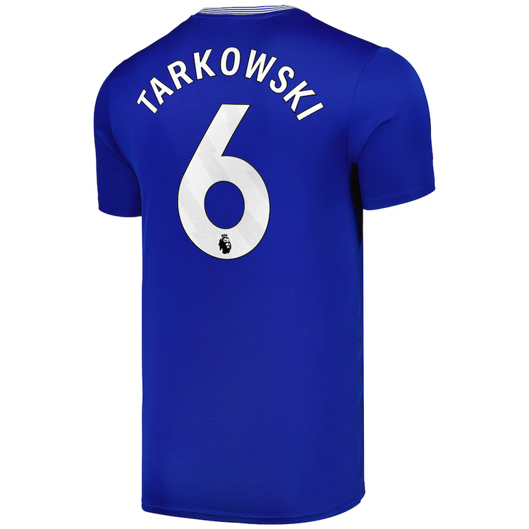Tarkowski #6 Everton Home Soccer Jersey 24-25