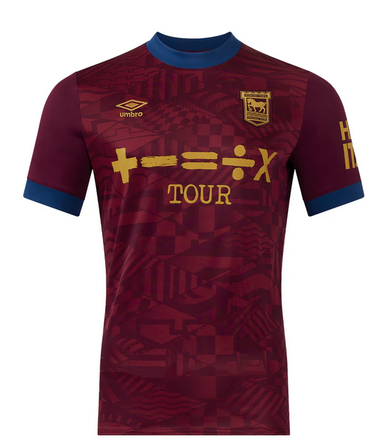 Sheeran #17 Ipswich Town Away Soccer Jersey 24-25 Sheeran #17 Ipswich Town Away Soccer Jersey 24-25