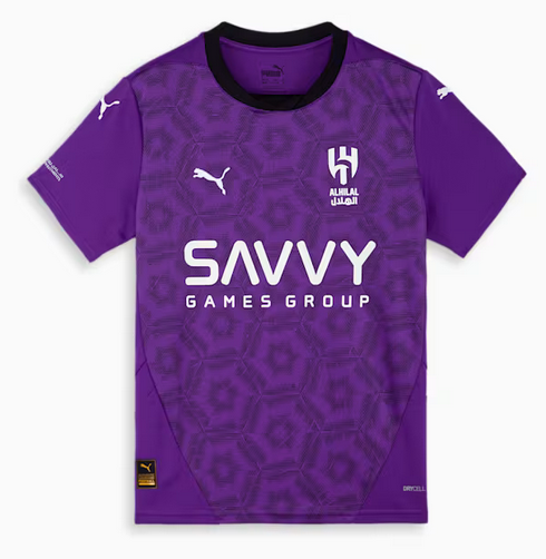 Al Hilal SFC Third Purple Soccer Jersey 24-25