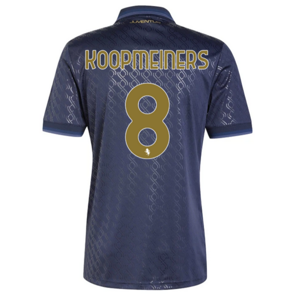 Koopmeiners #8 Juventus Third Navy Soccer Jersey 24-25