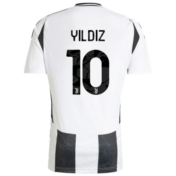 Yildiz #10 Juventus Home Soccer Jersey 24-25