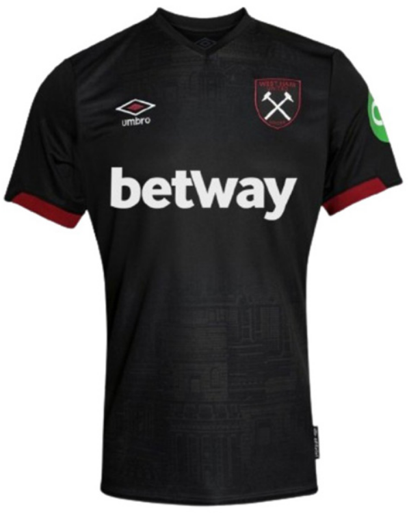 West Ham United Away Black Soccer Jersey 24-25