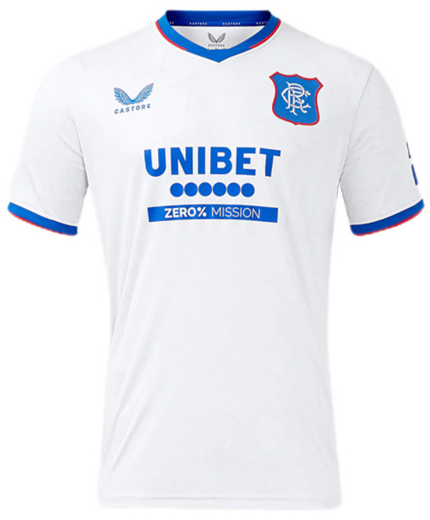 Rangers FC Away White Soccer Jersey 24-25