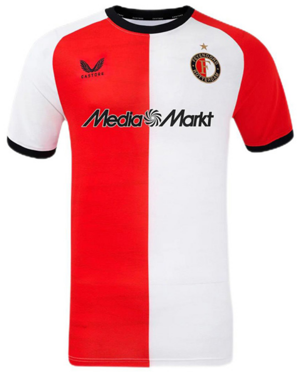 Feyenoord Rotterdam Home Soccer Jersey Shirt 24-25