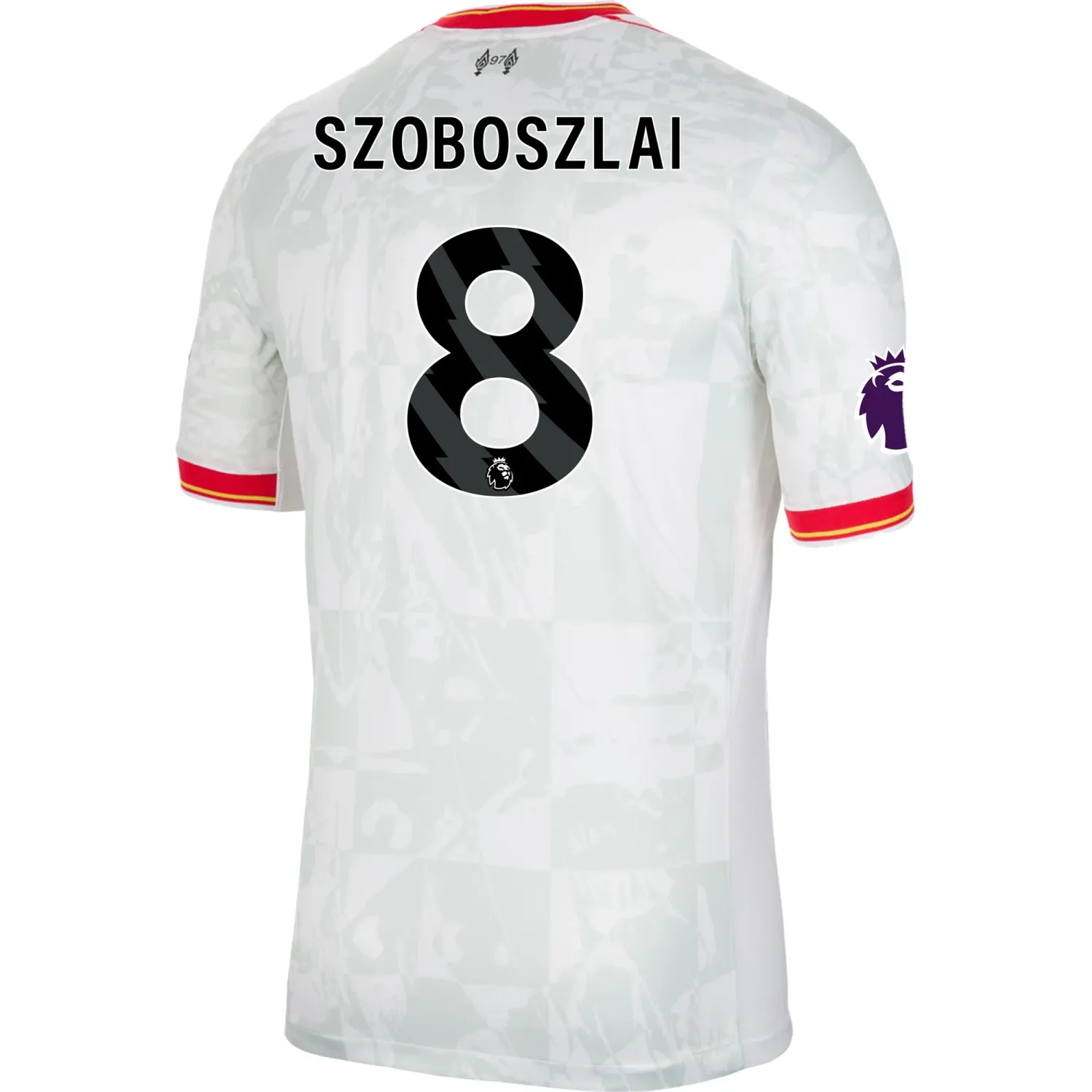 Szoboszlai #8 Liverpool Third White Soccer Jersey 24-25