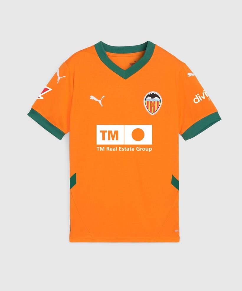 Valencia CF Third Orange Soccer Jersey 24-25