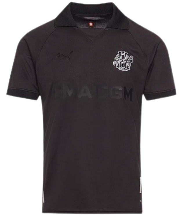 Marseille 125th Anniversary Fourth Black Goalkeeper Jersey 24-25