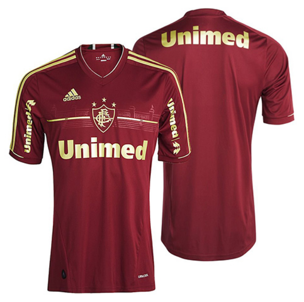 Fluminense Third Maroon Retro Jersey 2011-12