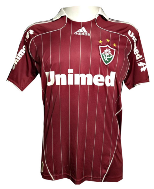 Fluminense Third Maroon Retro Jersey 2007-08