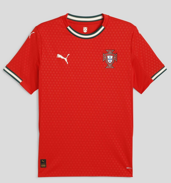 Portugal Home Red Soccer Jersey 2025