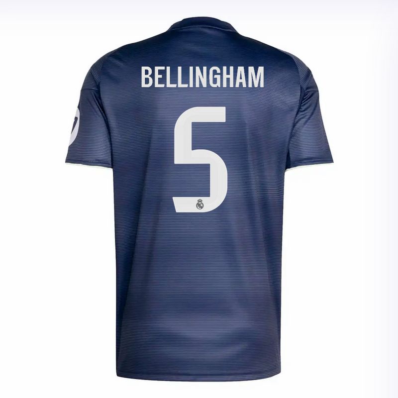 Real Madrid Away Navy Soccer Jersey 25-26 BELLINGHAM #5