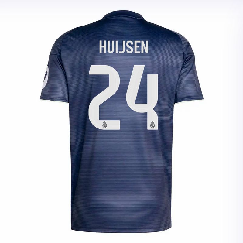Real Madrid Away Navy Soccer Jersey 25-26 HUIJSEN #24