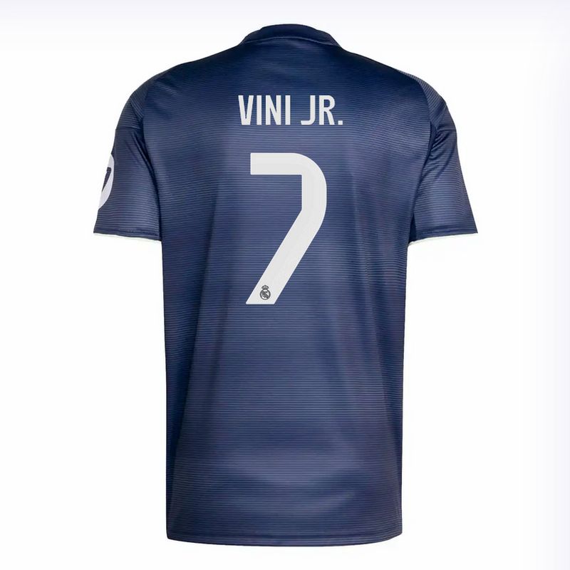 Real Madrid Away Navy Soccer Jersey 25-26 VINI JR, #7