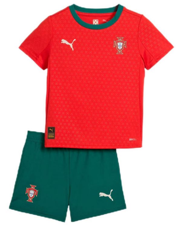 Portugal Home Red Kids Kit 25-26