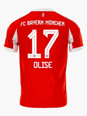 Bayern Munich Away Soccer Jersey 25-26 Olise #17