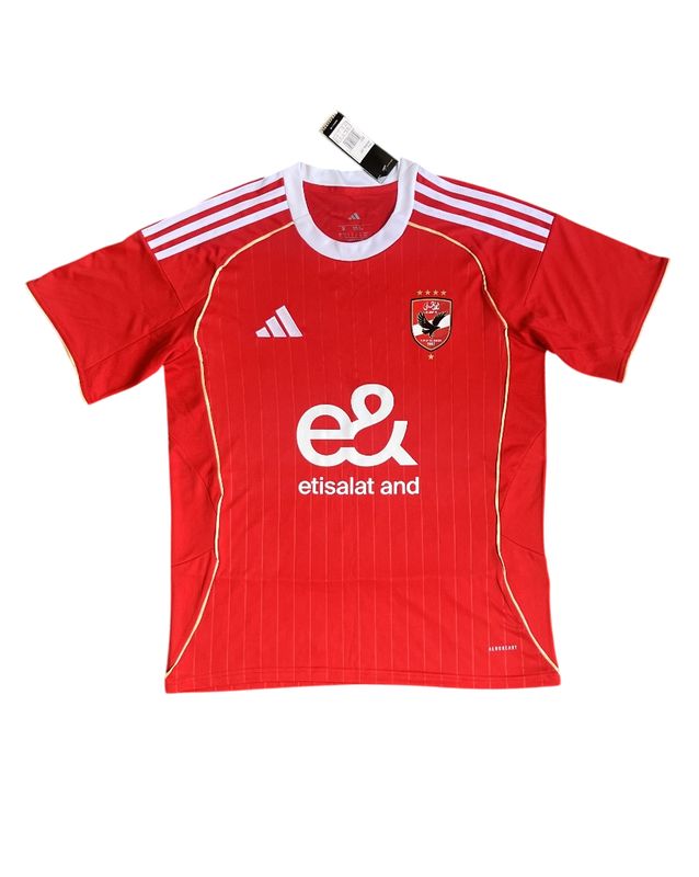 Al Ahly SC Home Red Soccer Jersey 25-26
