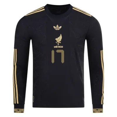 Mexico Third Gold Cup Long Sleeve Jersey (Player Version) 2025