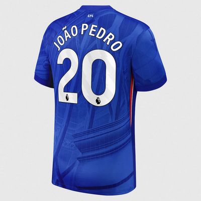 Chelsea Home Soccer Jersey 25-26 JOAO PEDRO #20