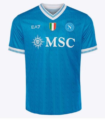 Napoli Home Soccer Jersey 25-26 De Bruyne #11