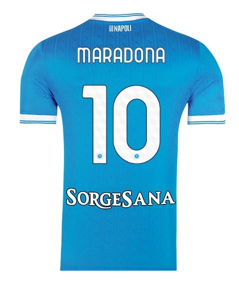 Napoli Home Soccer Jersey 25-26 Maradona #10