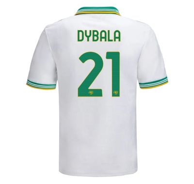 AS Roma Dybala 21 サイン入りユニフォーム AS Roma Home Soccer Jersey 25-26 Dybala #21