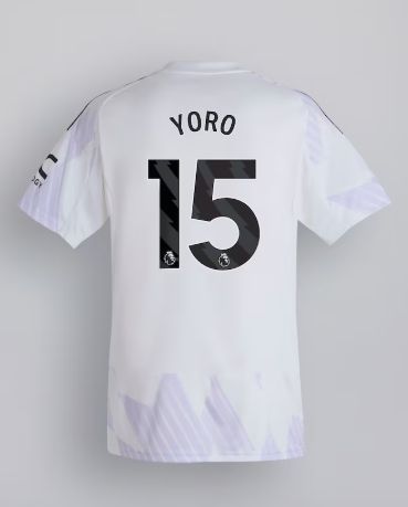 Manchester United Away Soccer Jersey 25-26 Yoro #15