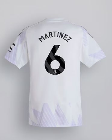 Manchester United Away Soccer Jersey 25-26 Martinez #6