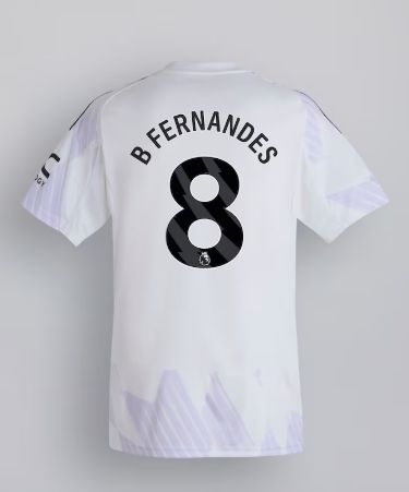 Manchester United Away Soccer Jersey 25-26 B. Fernandes #8