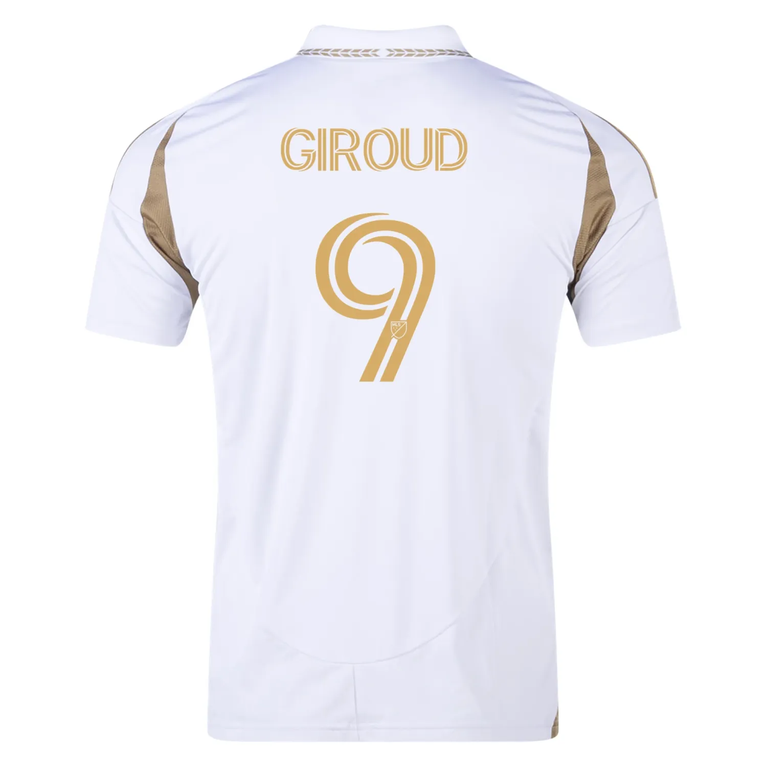 LAFC Away White Soccer Jersey 25-26 GIROUD #9