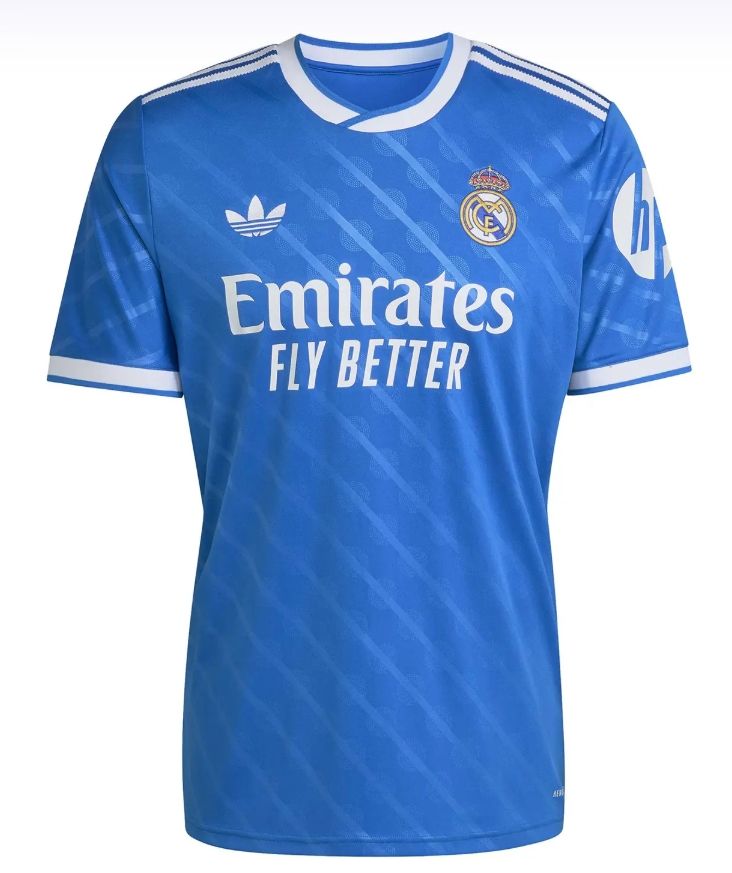Real Madrid Third Blue Soccer Jersey 25-26 Valverde #8