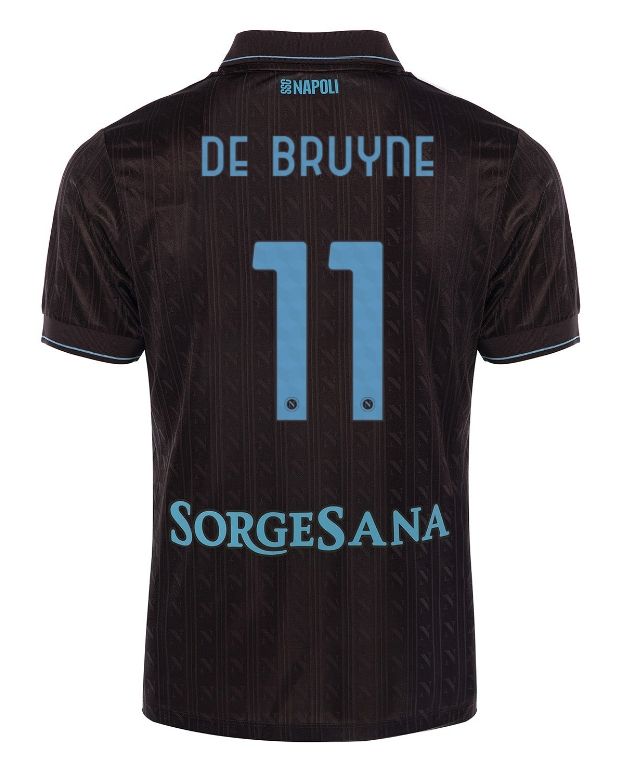 Napoli Third Soccer Jersey 25-26 De Bruyne #11