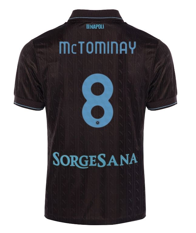 Napoli Third Soccer Jersey 25-26 McTominay #8