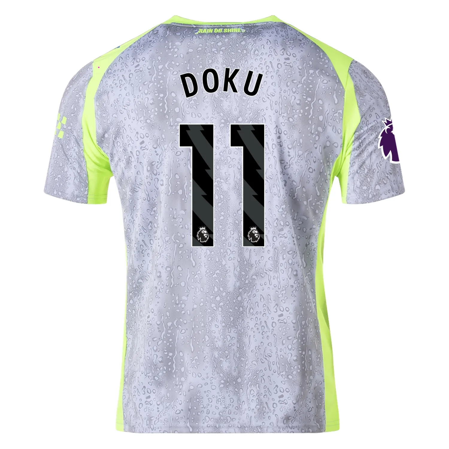 Manchester City Third Soccer Jersey 25-26 Doku #11