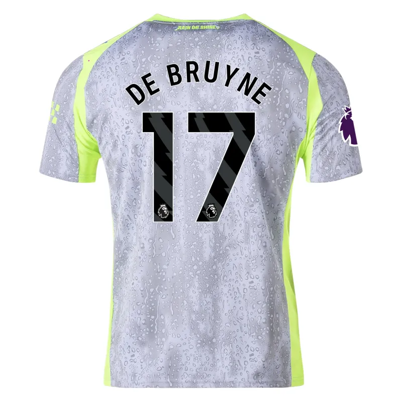 Manchester City Third Soccer Jersey 25-26 De Bruyne #17