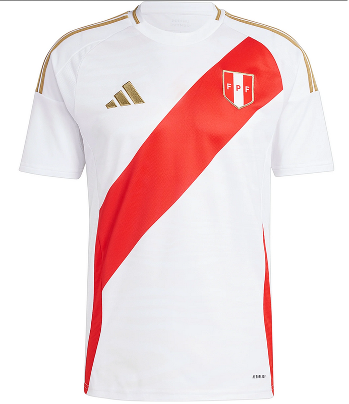 Peru Copa America Home Soccer Jersey 2024