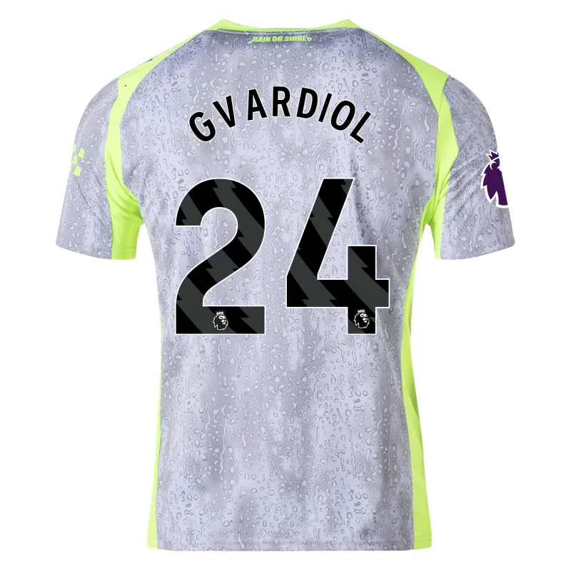 Manchester City Third Soccer Jersey 25-26 Gvardiol #24