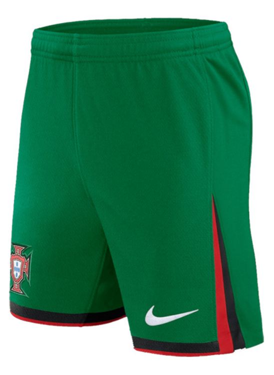Portugal Home Green Soccer Shorts 2024 (Pants)