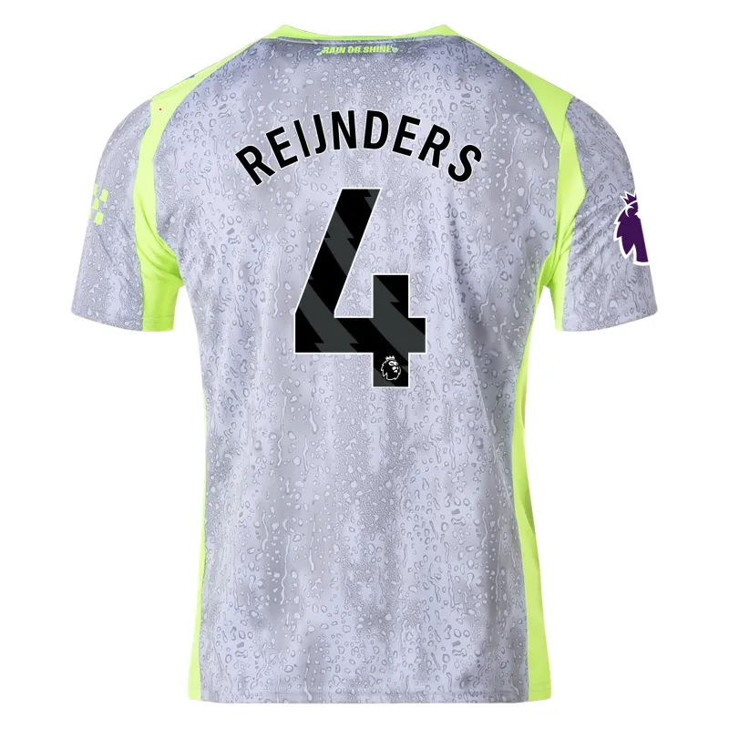 Manchester City Home Soccer Jersey 25-26 Reijnders #4