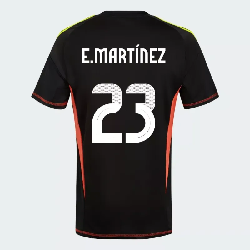 E. Martinez #23 Argentina Copa America 2024 Black Goalkeeper Jersey