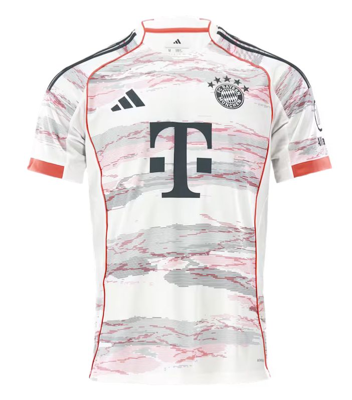 Bayern Munich Away Soccer Jersey 25-26